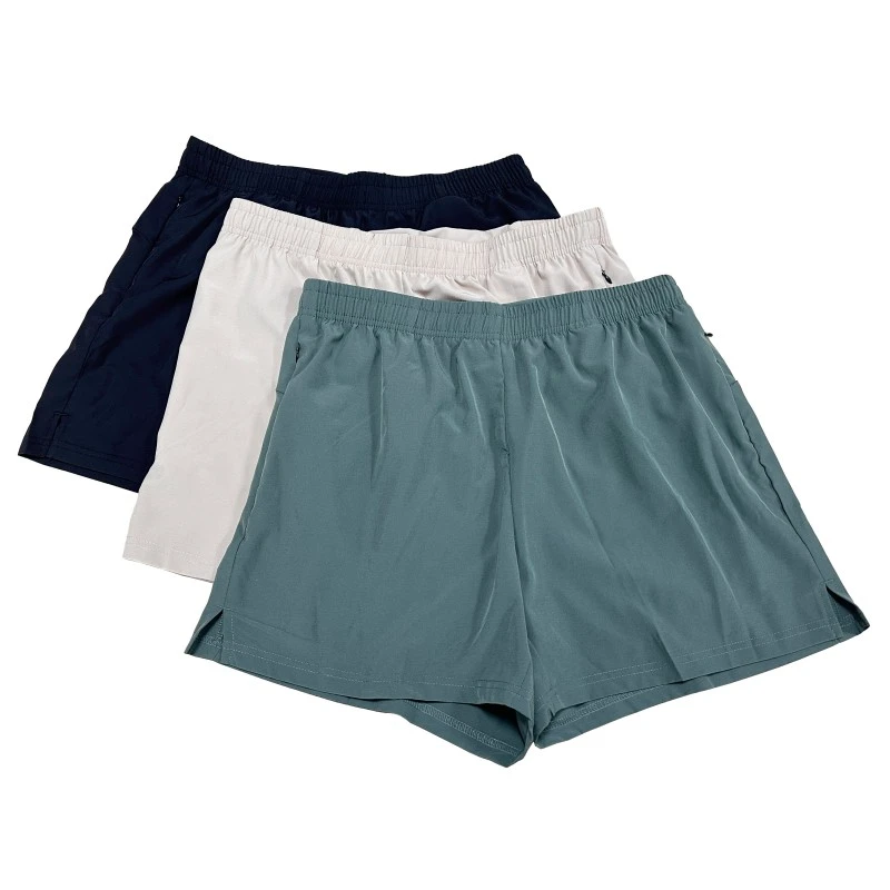 Pantalones cortos deportivos para hombre con bolsillo trasero