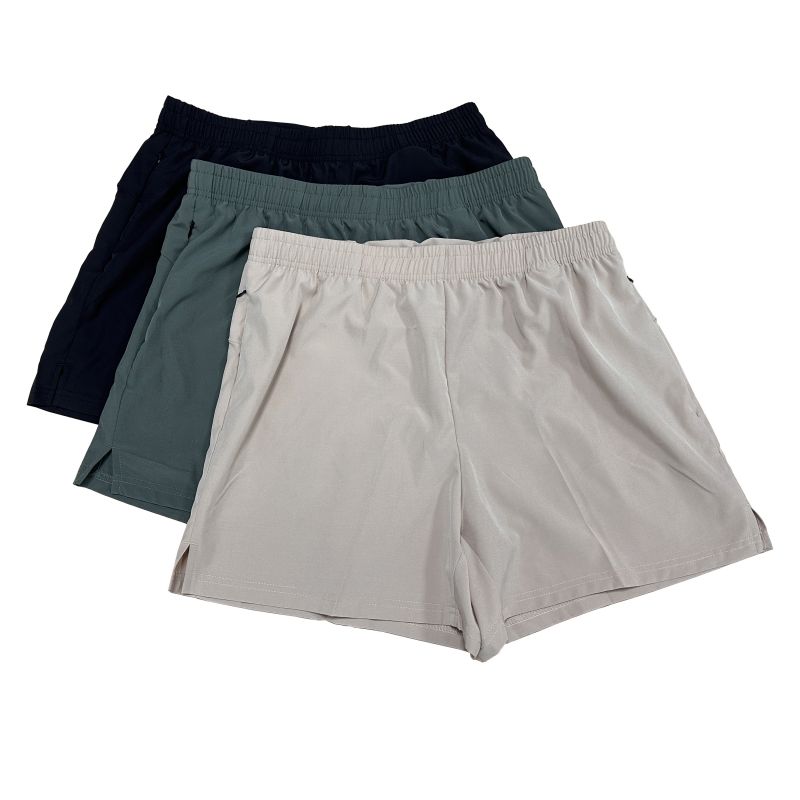Pantalones cortos deportivos para hombre con bolsillo trasero