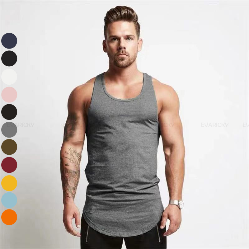 Camisetas de tirantes para hombre Músculos de culturismo