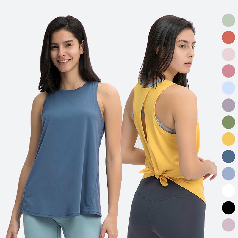 Camiseta sin mangas hueca transpirable