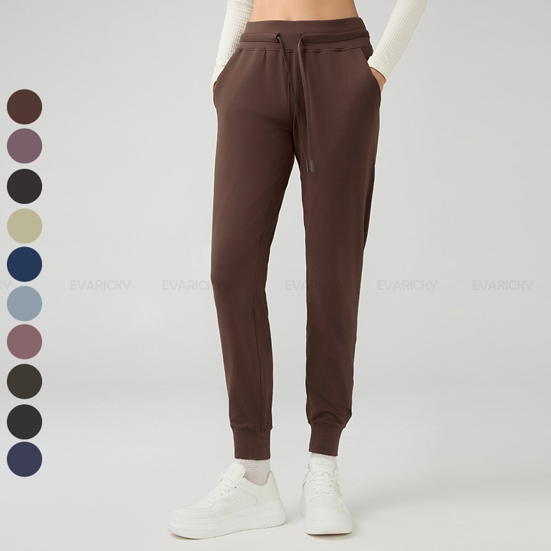 Pantalones deportivos sueltos casuales para mujer