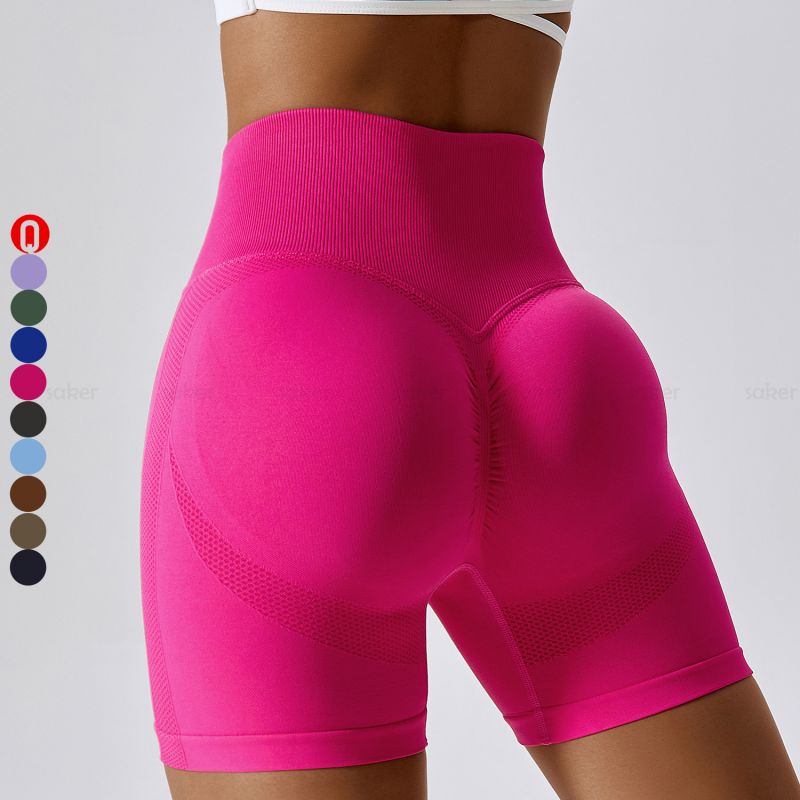 Pantalones cortos de compresión sin costuras