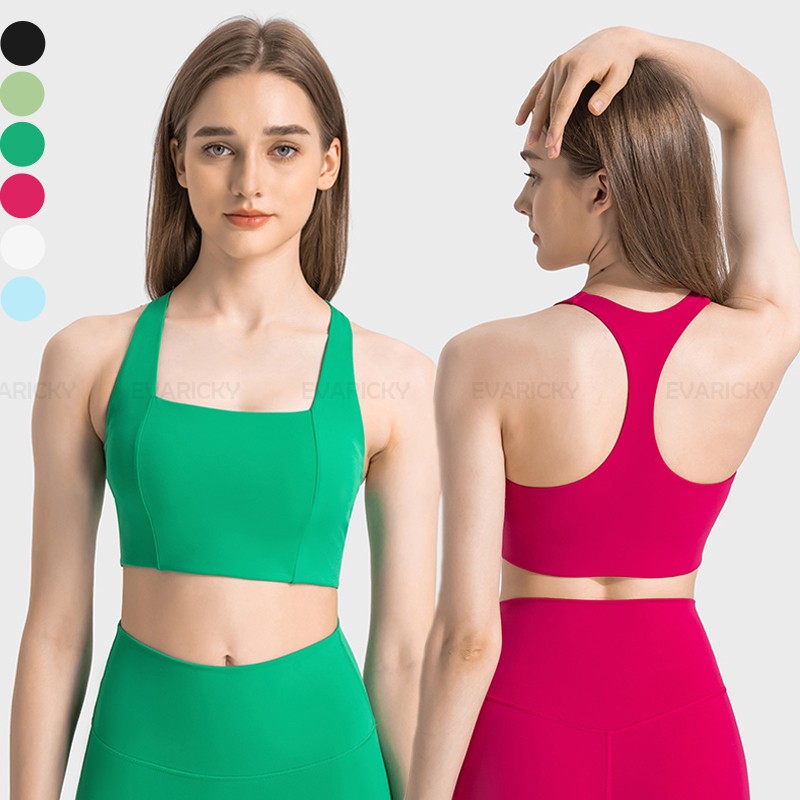 Sujetador deportivo croptop blanco