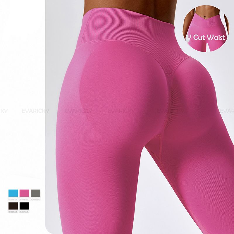 Leggings de yoga sin costuras para mujer