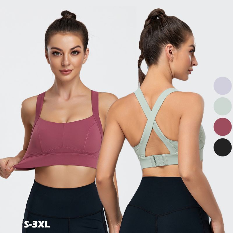 Sujetador deportivo de yoga talla grande